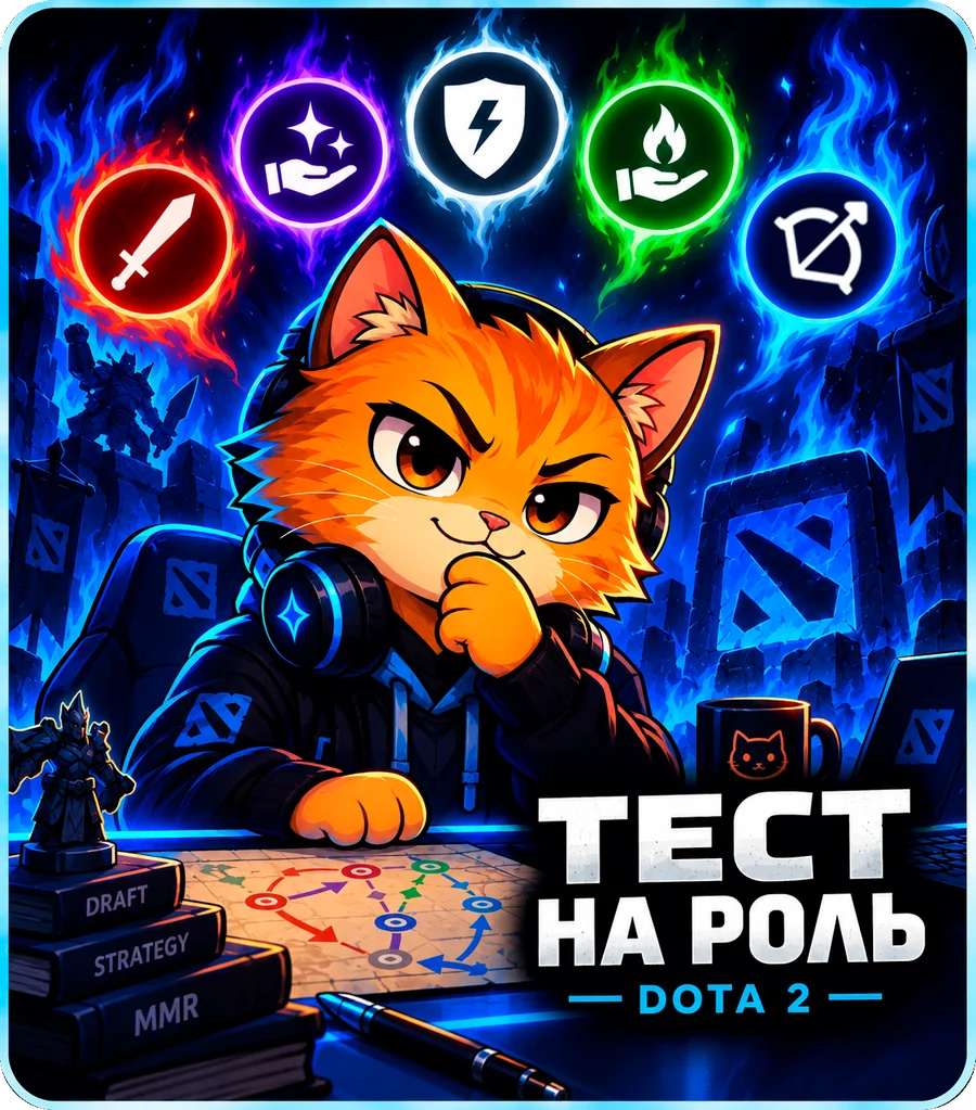 Тест: какая роль в Dota 2 тебе подходит — Party2Play
